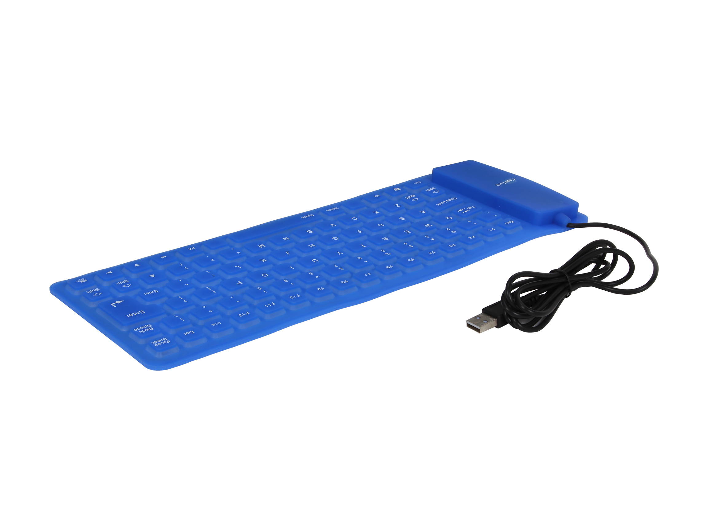 BYTECC KB-P100 Blue Wired Foldable Keyboard
