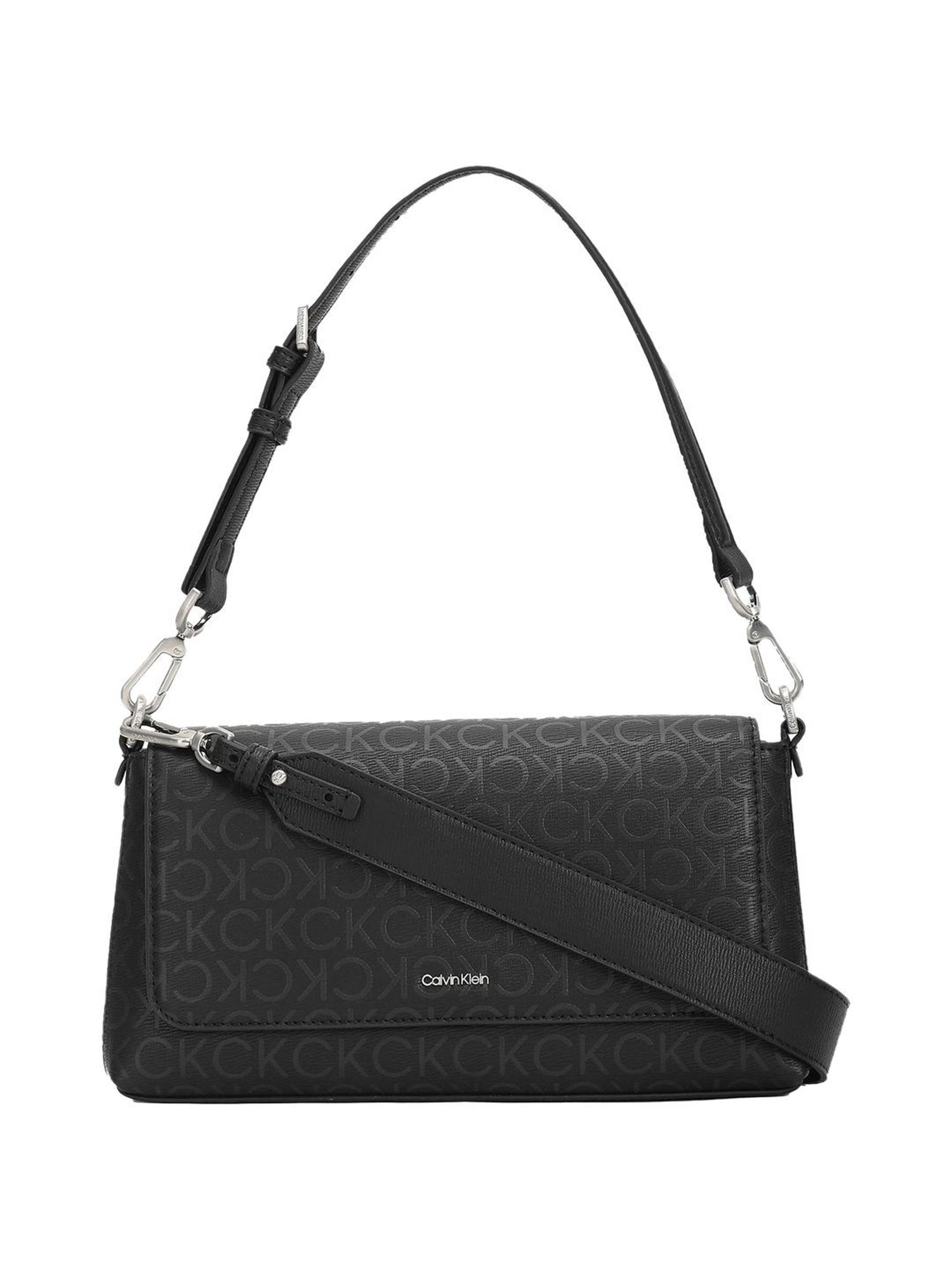 Calvin Klein Black Mono Must EPI Mono Must Shoulder Bag
