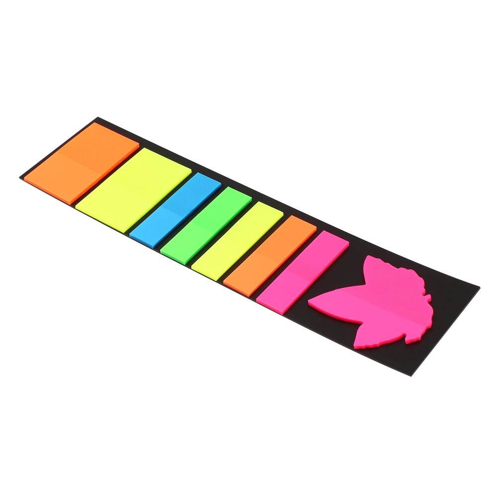 Lejiahong Mini Colorful Sticky Notes Page Markers Different Shapes Bookmark Tab Flags Memo Book Marker Sticky Notes Office Stationery