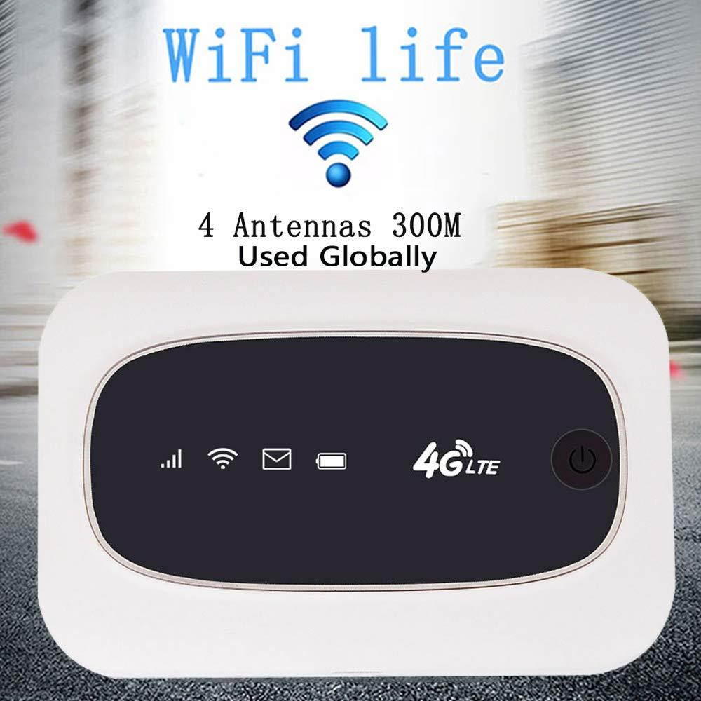 Docooler WiFi Router LTE CAT4 150M Unlocked Mobile MiFis Portable Hotspot Wireless with SIM Card Slot