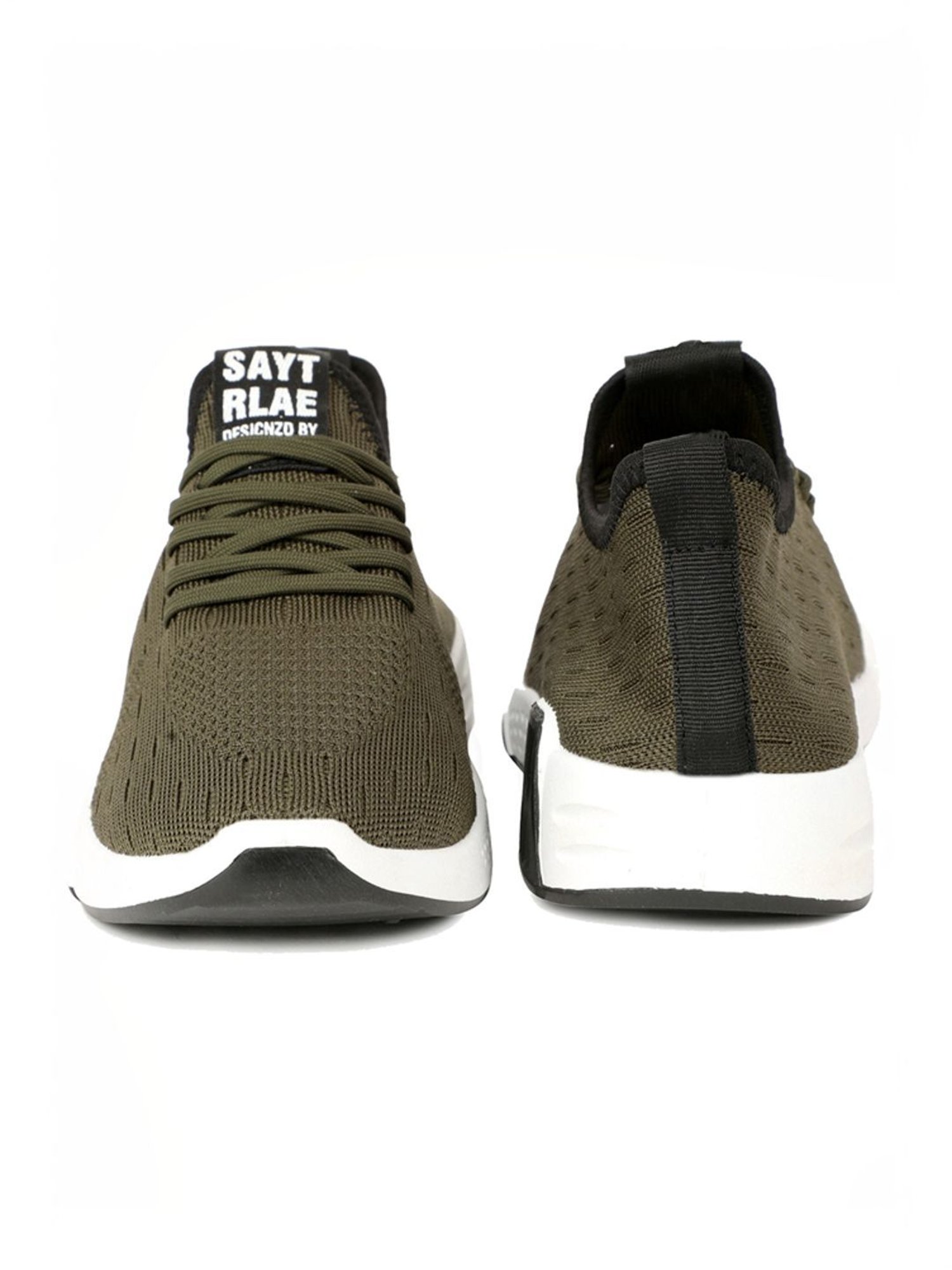 Rapid Box Men's Olive Running Shoes