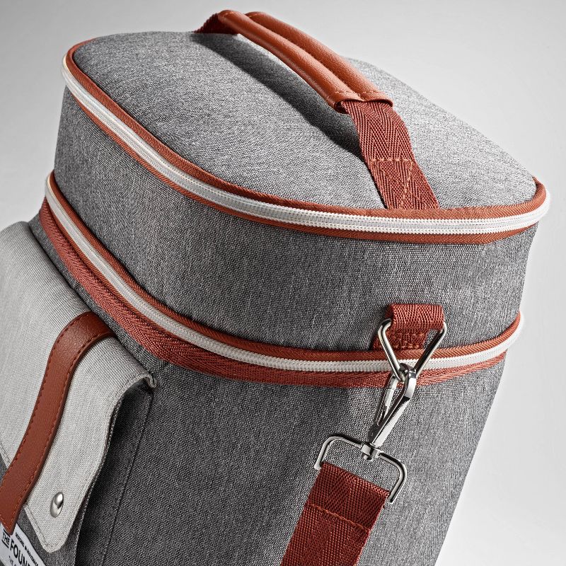 Fit & Fresh Foundry Wickenden Lunch Kit Set - Gray