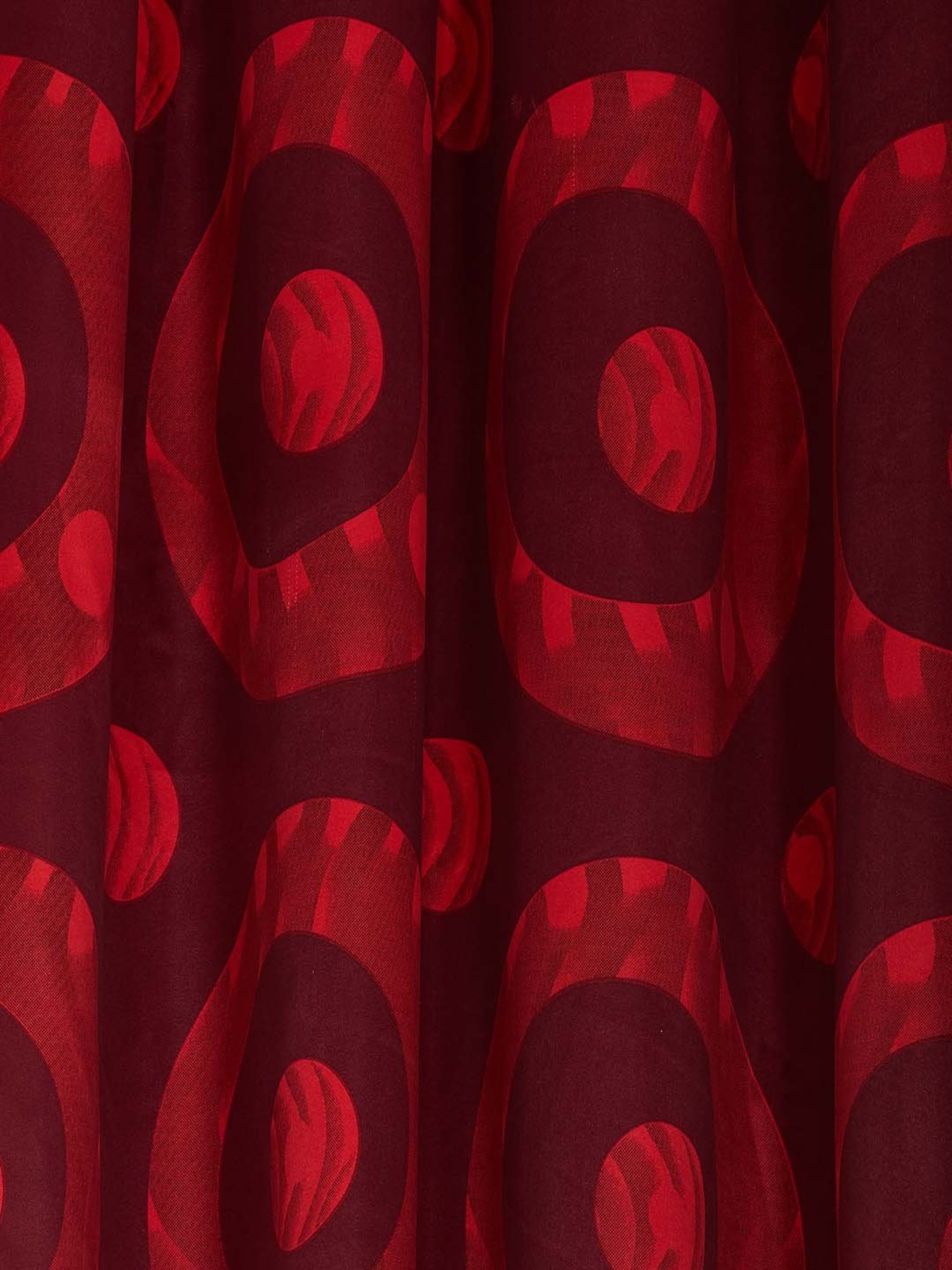 Swayam Sigma Eyelet Window Curtains - Set of 2 (5 Ft)