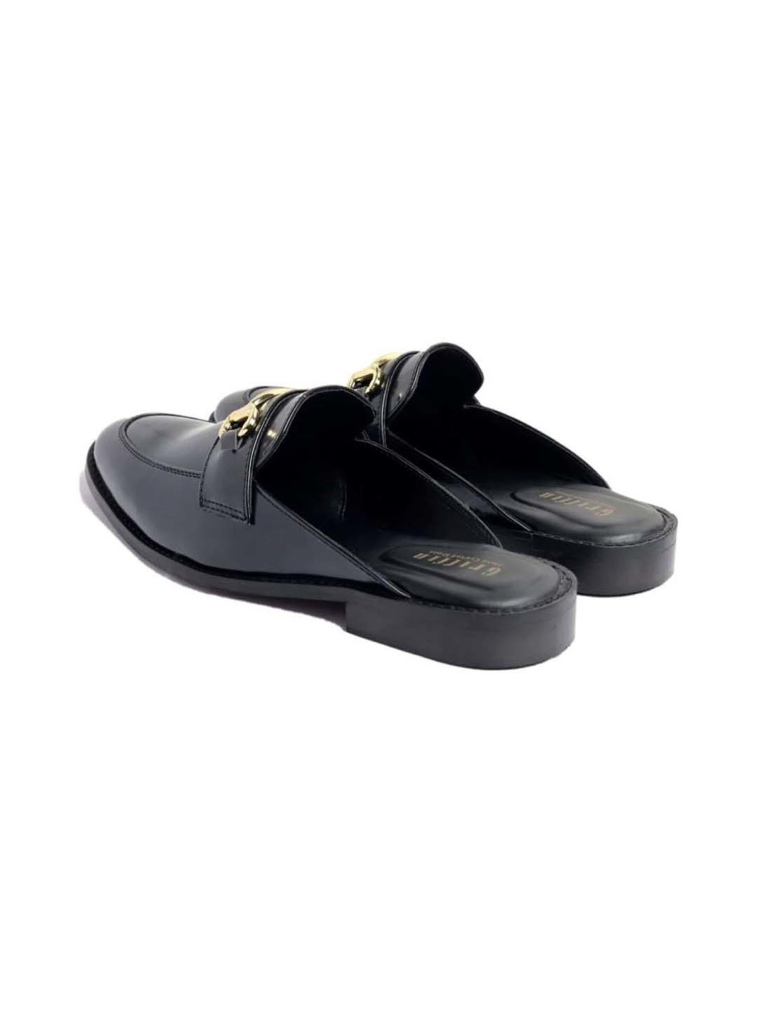 Griffin Men's Black Mule Shoes