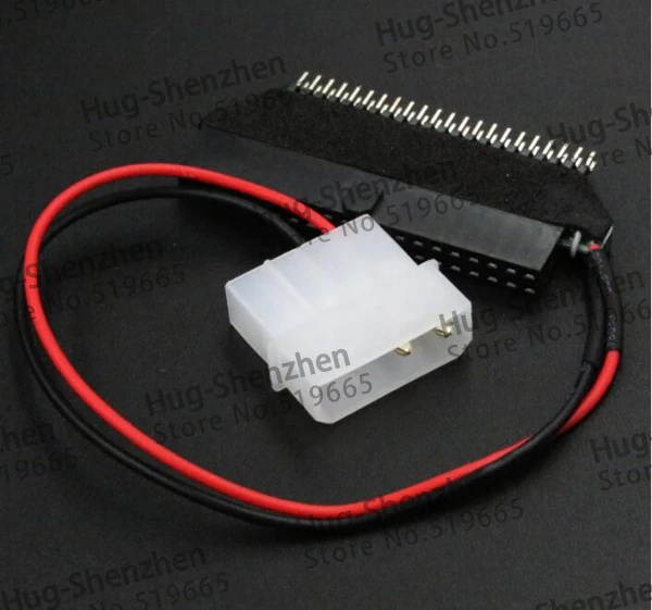 high quality 2.5 IDE male to 3.5 IDE female adapter 44 pin DOM male to 40 pin Female Converter Card for desktop