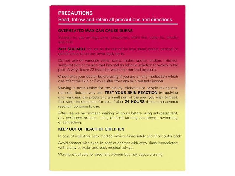 Veet Natural Sugar Waxing Kit - 6ct