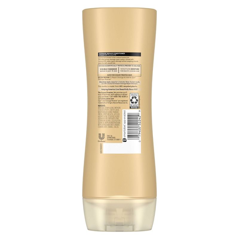 Suave Professionals Coconut Oil Infusion Damage Repair Shampoo & Conditioner - 2ct/12.6 fl oz each