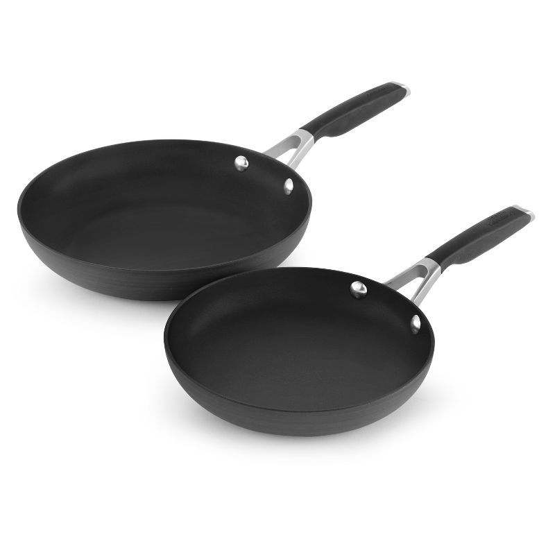 Calphalon 8" and 10" Hard-Anodized Non-Stick Frying Pan Set