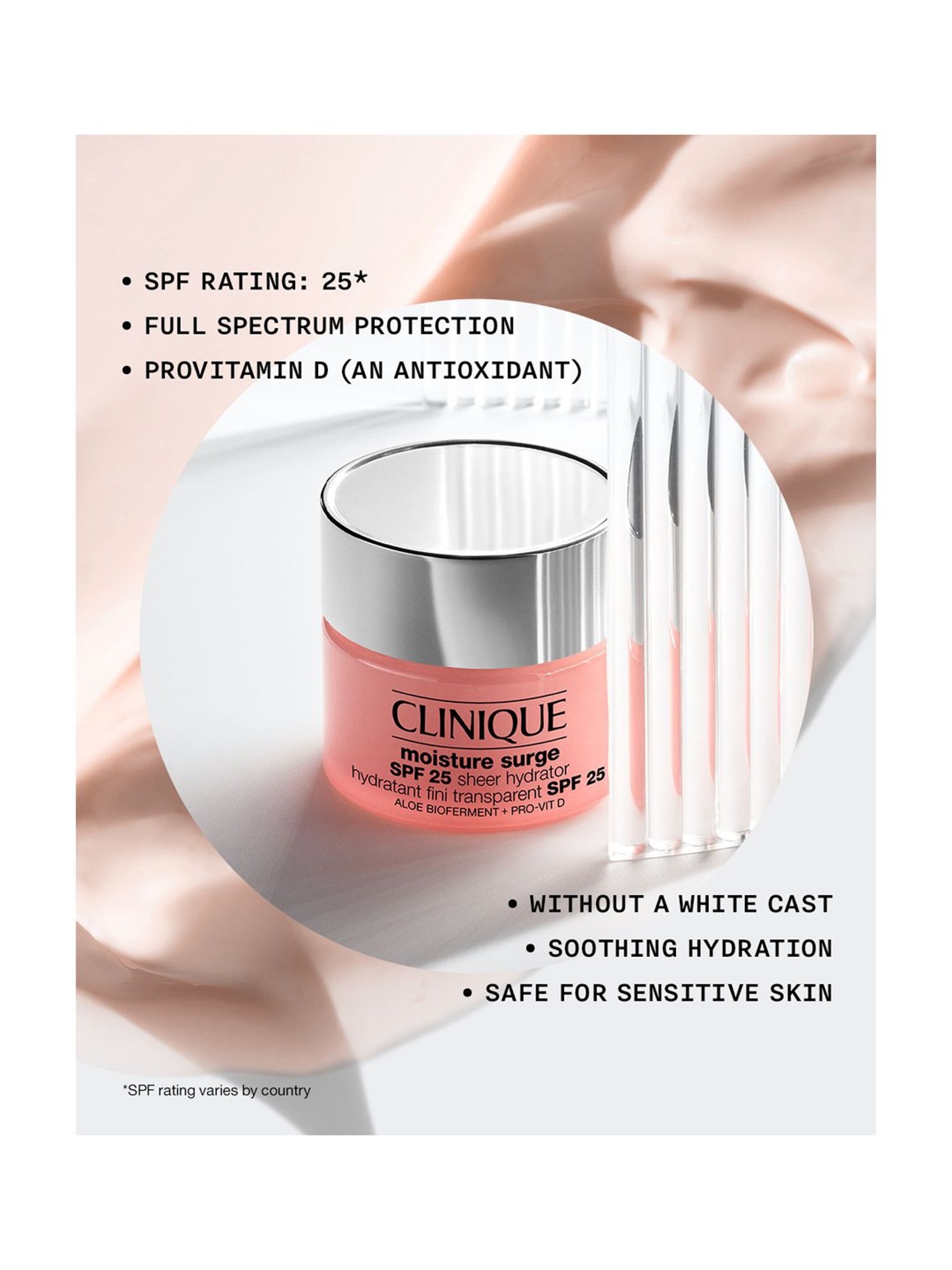 Clinique Moisture Surge SPF 25 Sheer Hydrator - 50 ml