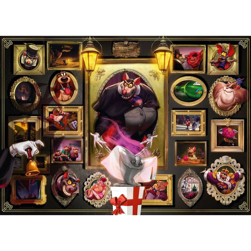 Ravensburger Villainous Puzzle - Ratigan Puzzle 1000pc