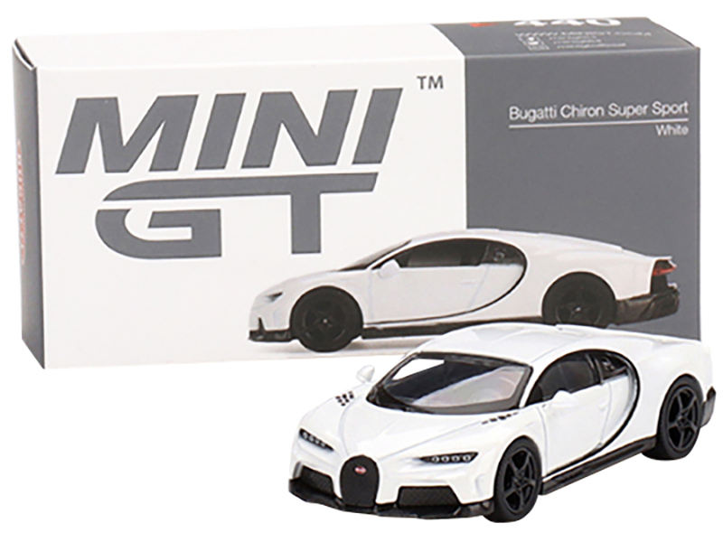 Bugatti Chiron Italian Red and Nocturne Black 1/12 Model Car by Autoart