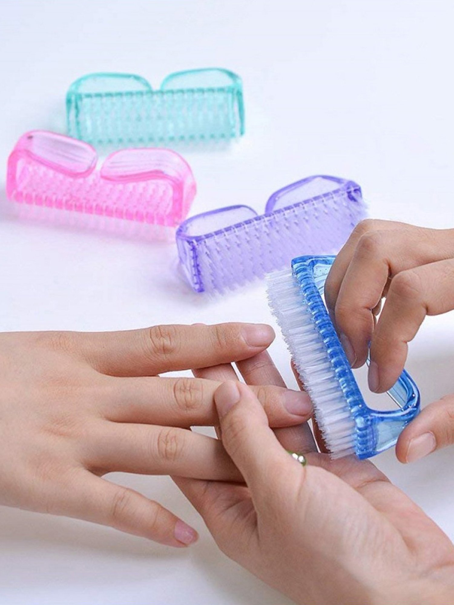 Bronson Professional Nail Brush Set - Pack of 2