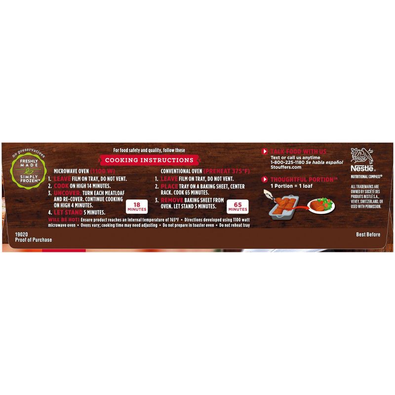 Stouffer's Family Size Frozen Meatloaf - 33oz