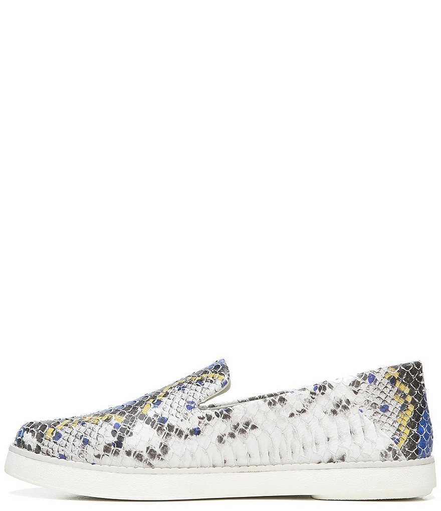 Franco Sarto Iconic2 Snake Print Leather Slip-On Platform Sneakers