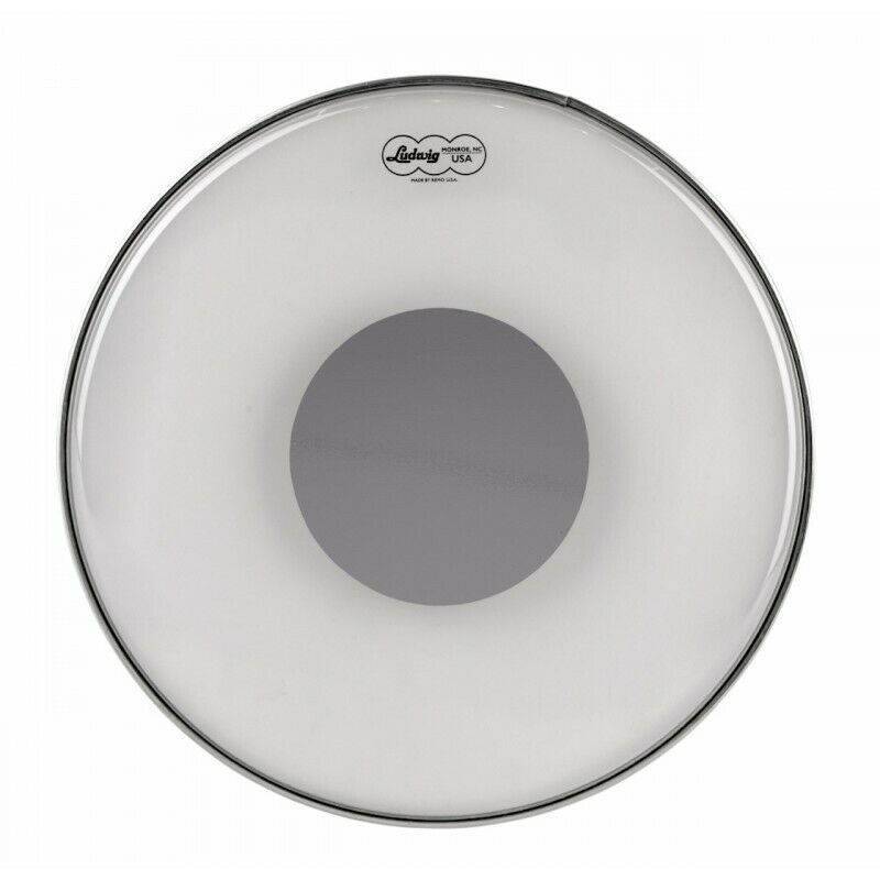 Ludwig Silver Dot by Remo 14 Clear