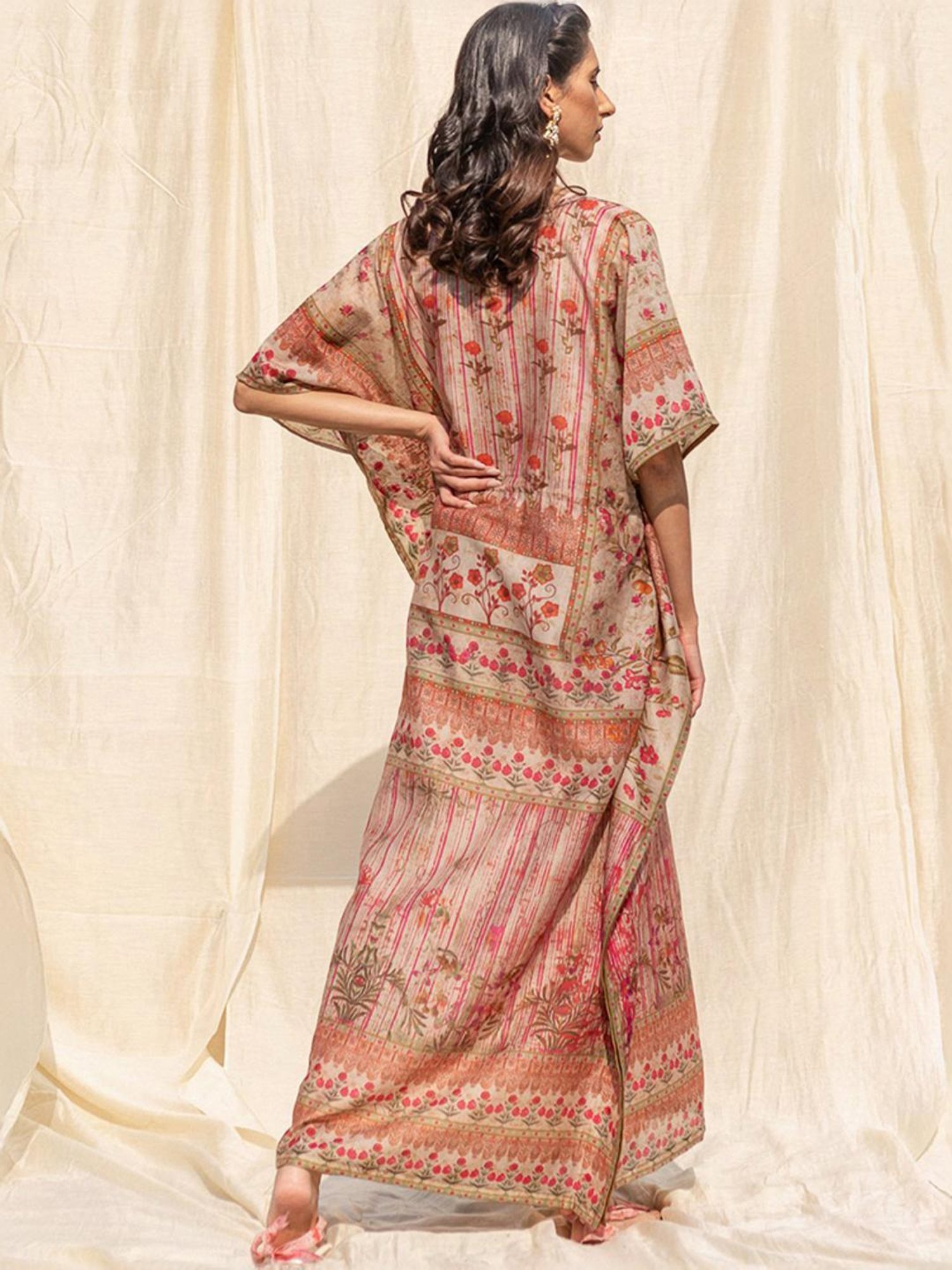 Artagai Midnight Navy Elevated Basics Co-Ord Set With Notch Collar Top And Straight Pants