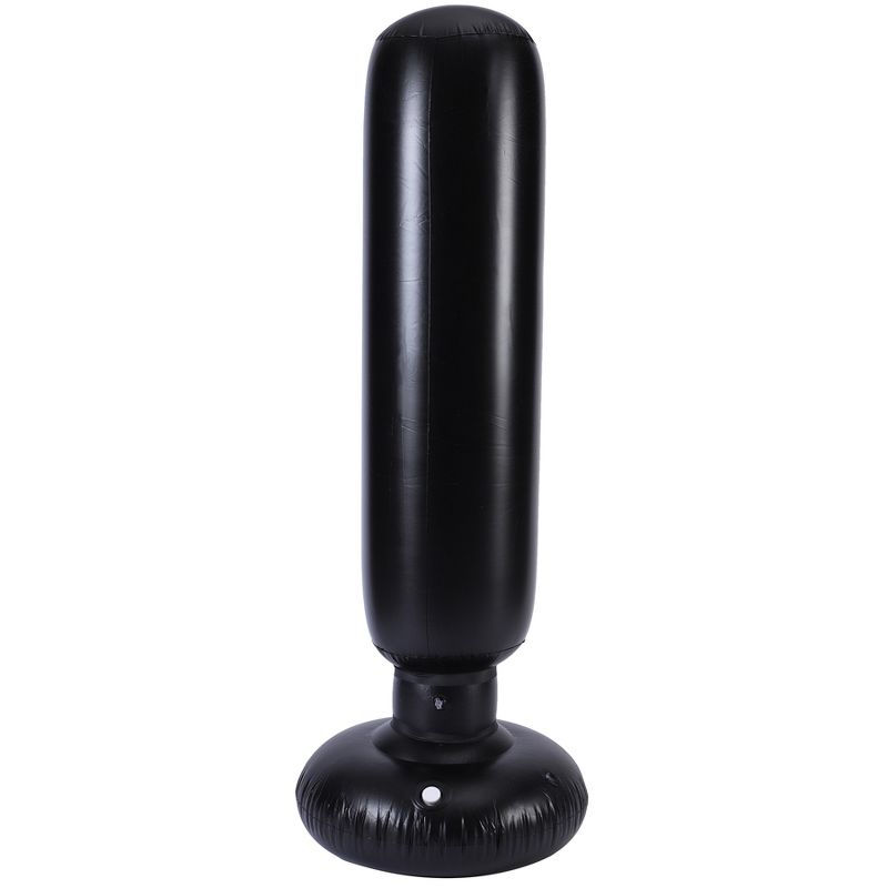 HolaHatha Inflatable Indoor/Outdoor Kids Standing Punching Bag Home Gym Boxing Fitness Equipment with Heavy Bag Stand for Children of All Ages