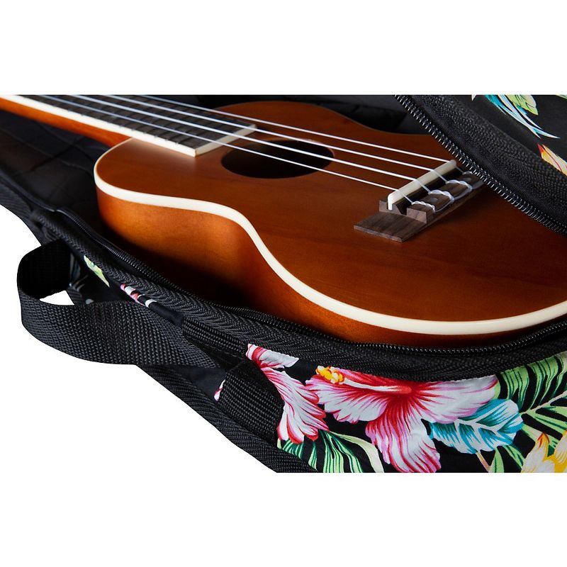 Road Runner Concert Ukulele Gig Bag in a Box Floral Concert