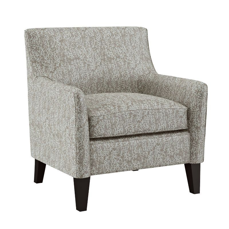 Willard Armchair Taupe/White Coral - Handy Living