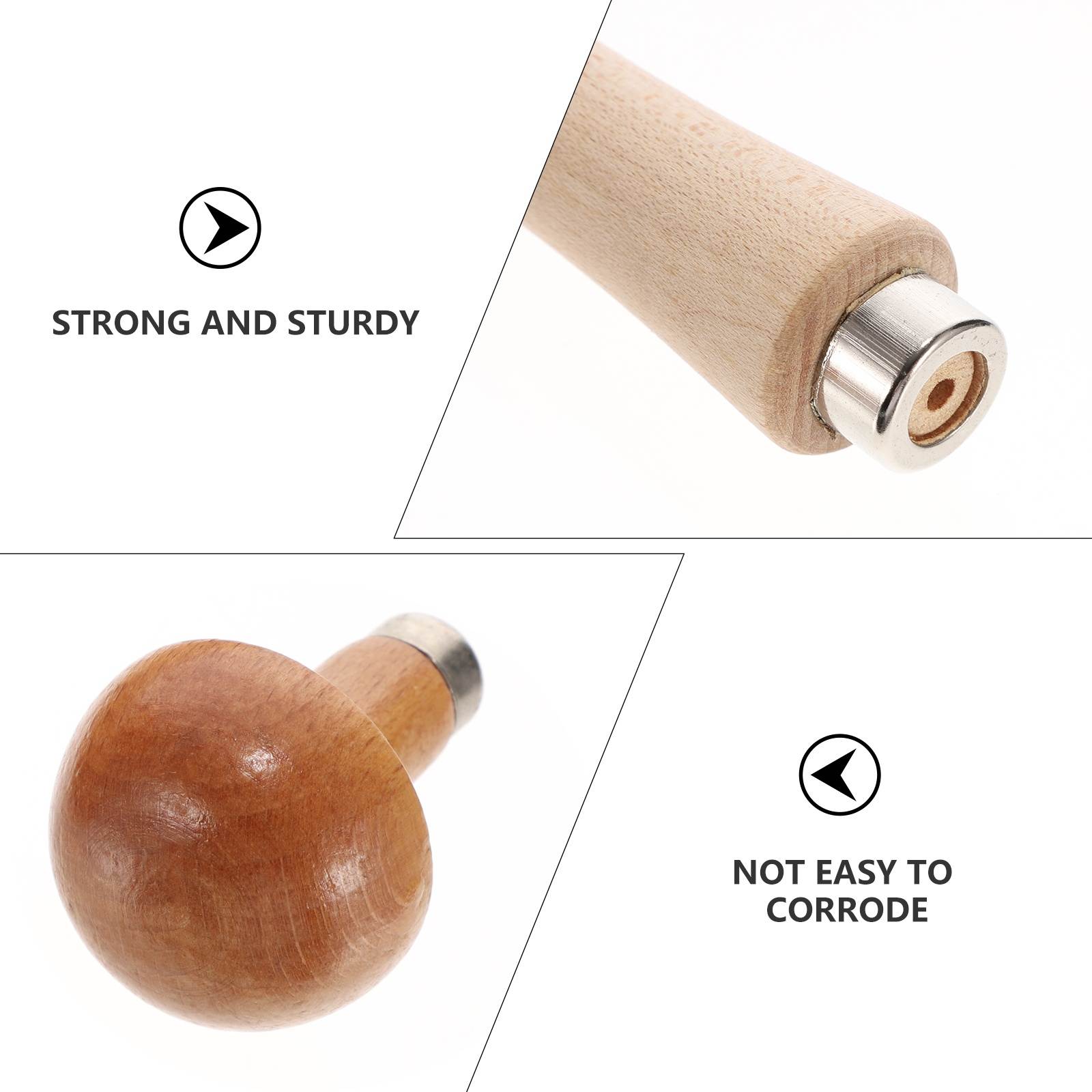 3 Pcs Practical Durable Cutting File Handles Screwdriver Handles for Women Men Adults