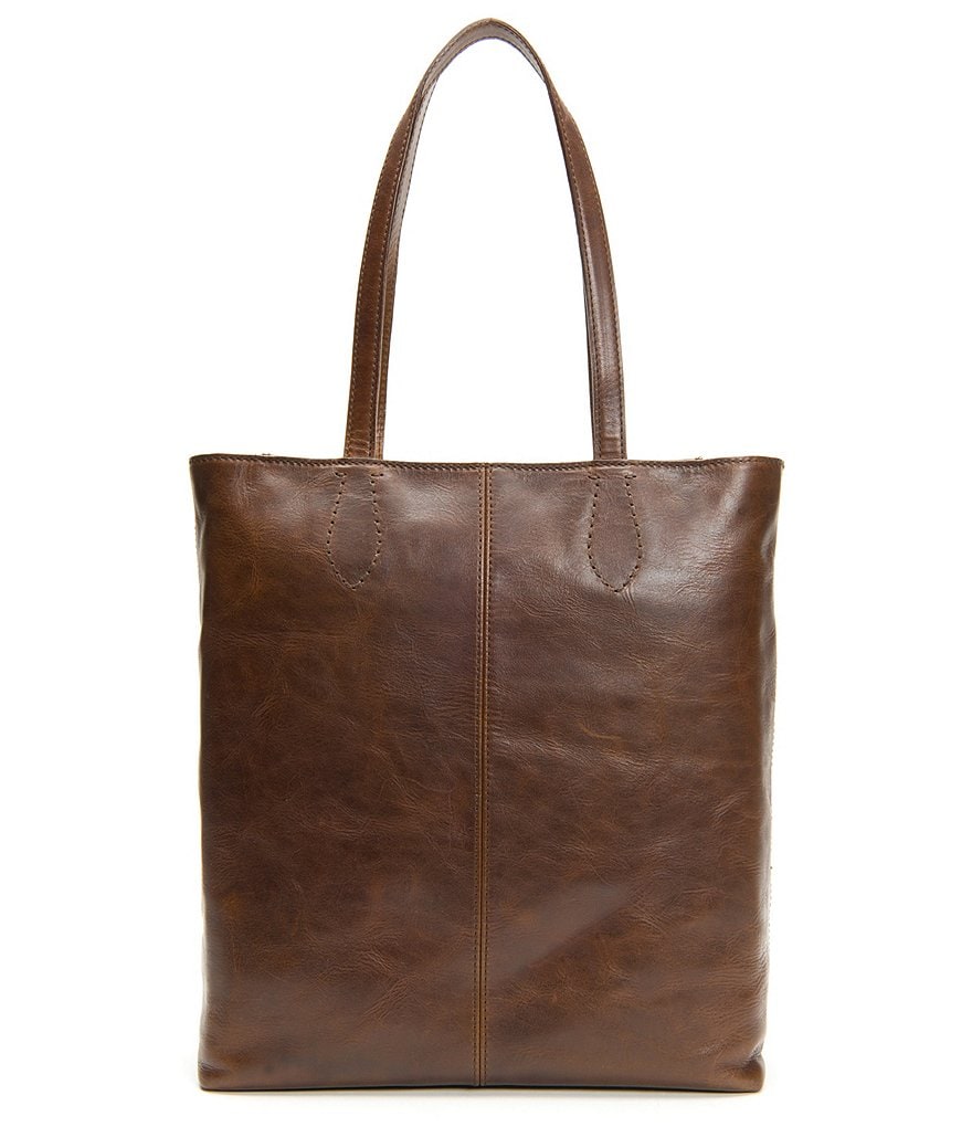 Frye Melissa Simple Italian Leather Zip Tote Bag