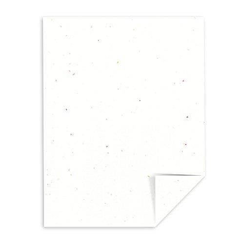 astrobrights colored cardstock, 8.5" x 11", 65 lb/176 gsm, stardust white multicolor flecked, 250 sheets 22401