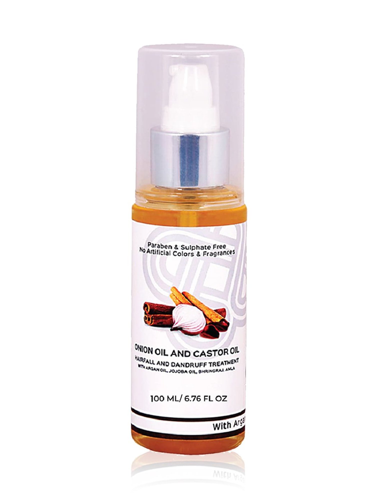 Teal & Terra Red Onion and Castor Hair Oil for Hairfall Control - 100 ml