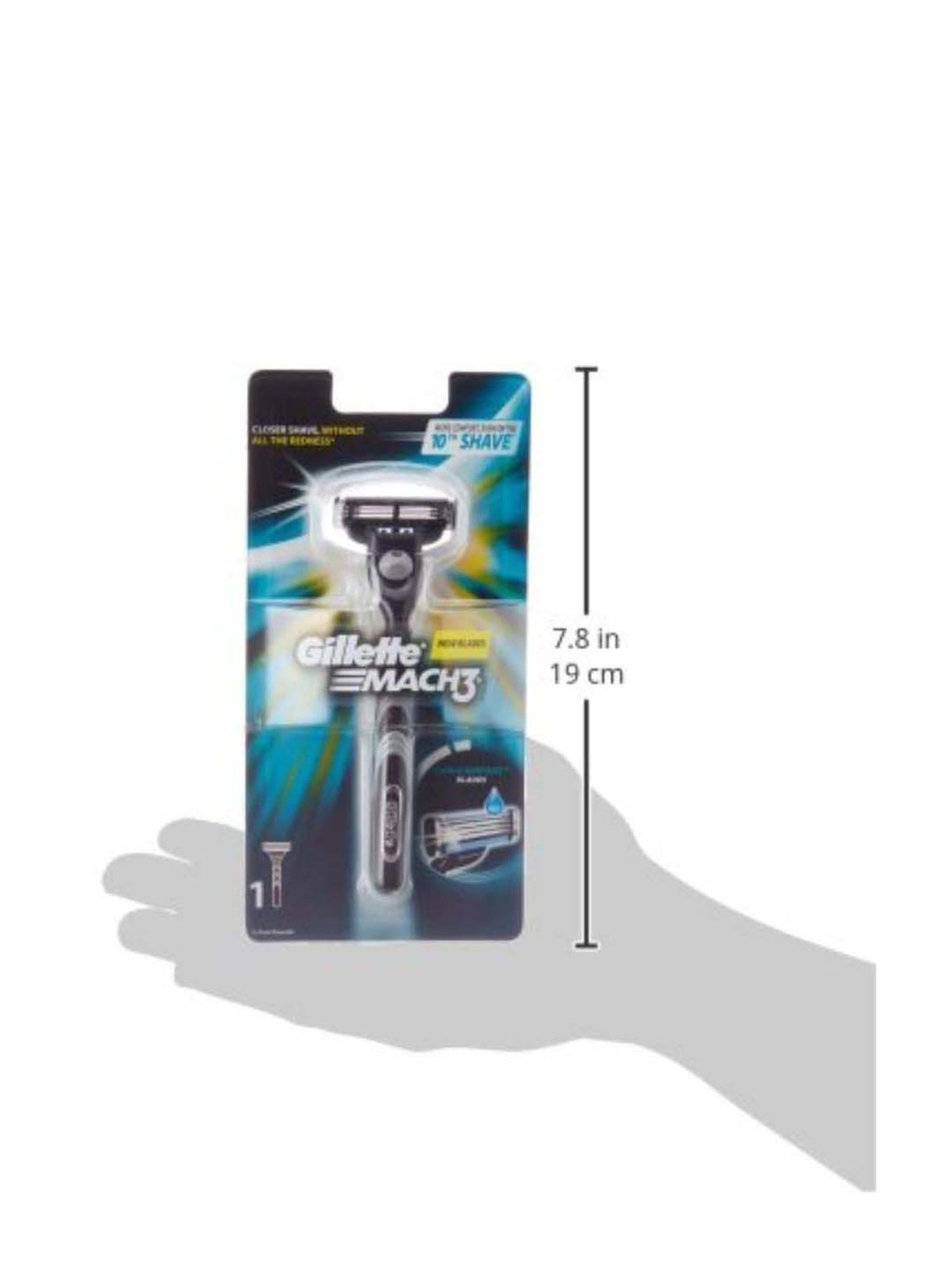 Gillette Mach3 New Blade Razor - 1 Pc