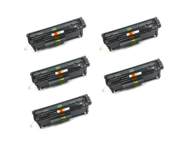 5PK [ 104 / FX9 / FX10 ] 104 FX-9 FX-10 Compatible Canon BLACK Laser Toner Cartridge for Imageclass D420 D480 MF4150 MF4270 MF4350d MF4370DN MF4690