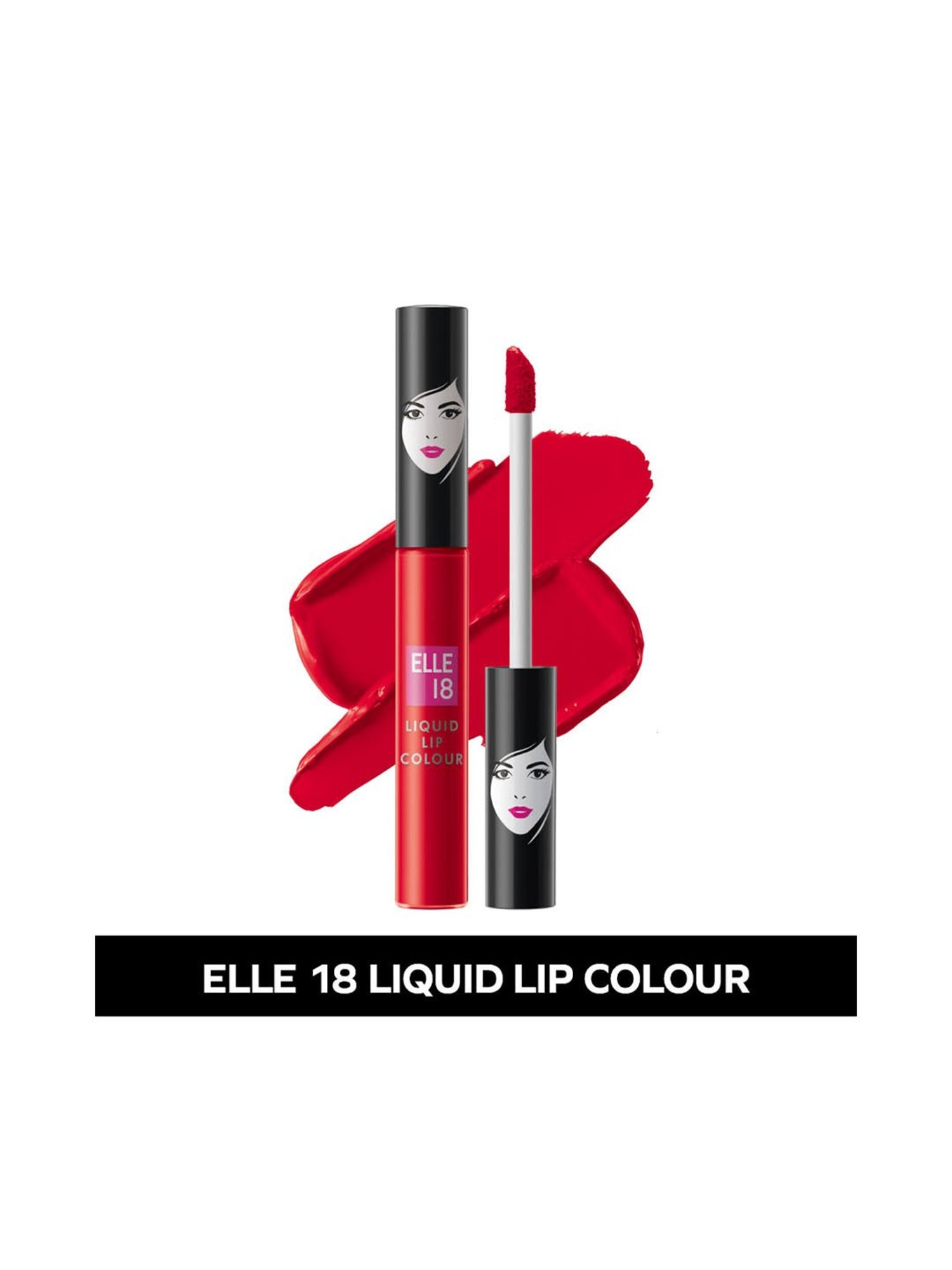 Elle 18 Liquid Lip Colour Rhubarb Red - 5.6 ml