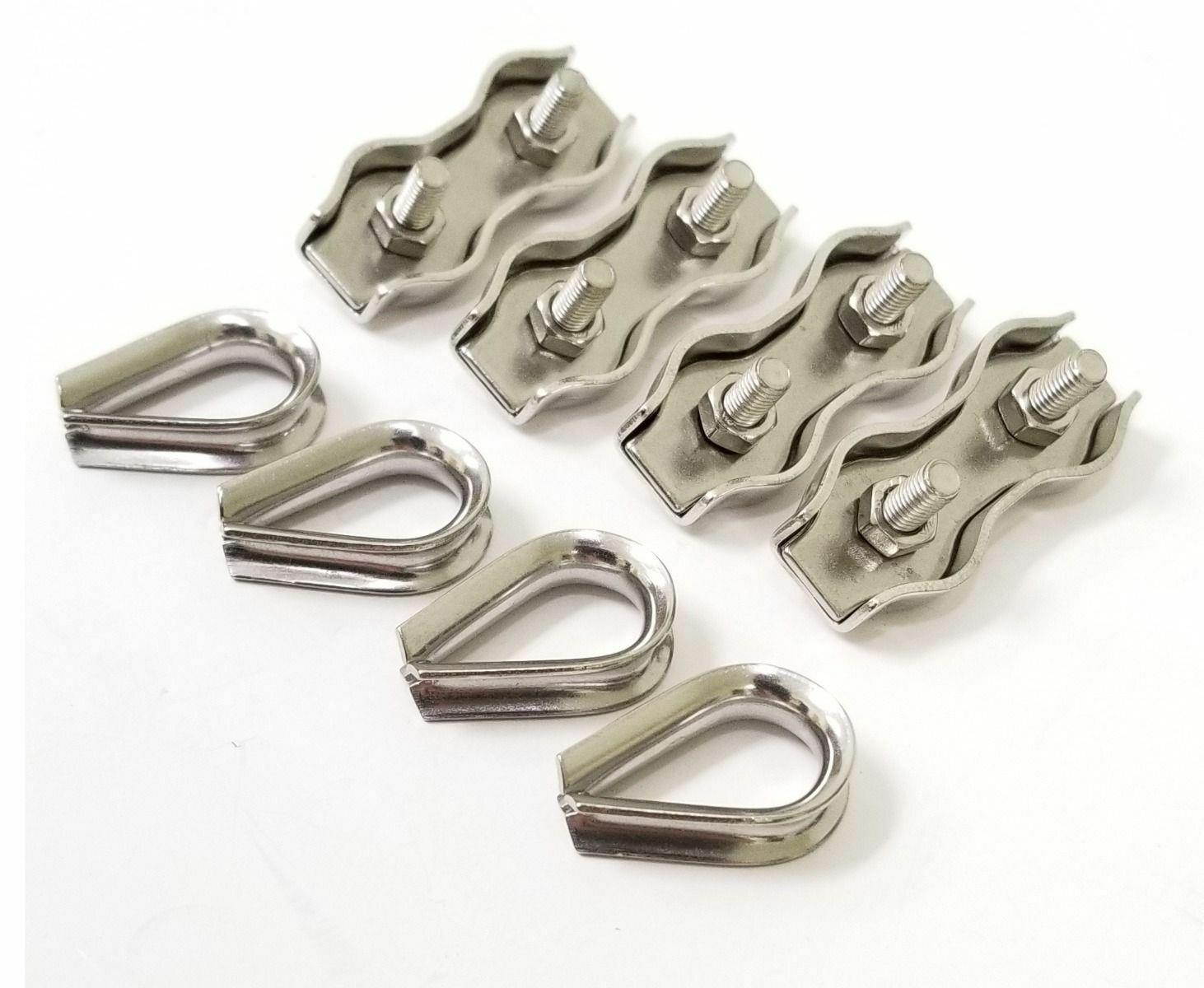 Mastrant 2mm Hardware Pack for 2mm Rope - Includes 4 Units