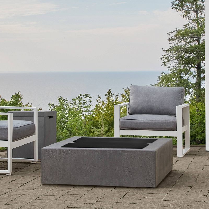 Caraga Square Aluminum Lid Black - Jensen Co.