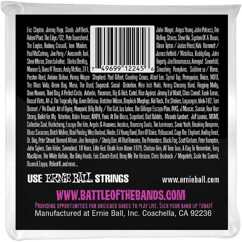 Ernie Ball 2245 Stainless Steel Power Slinky Strings