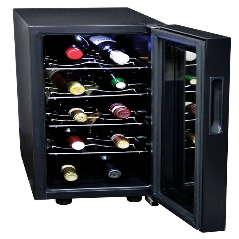 Koolatron 10-Bottle Wine Cooler - Black