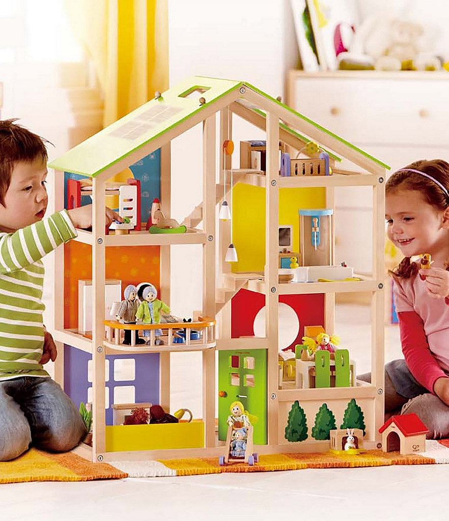 Hape All Season Furnished Dollhouse