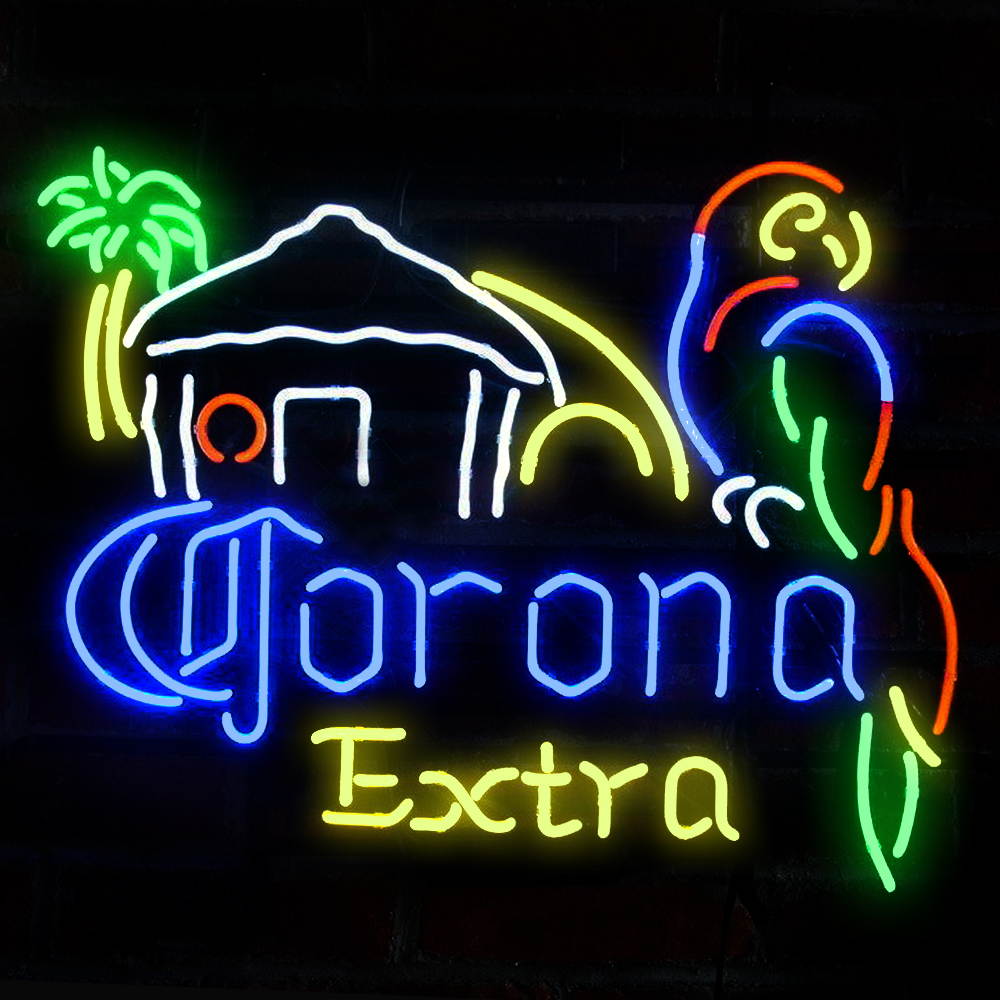 Fashion Neon SignCorona Extra  Handcrafted Real Glass Lamp Neon Light Neon Sign Beerbar Sign Neon Beer Sign 19x15