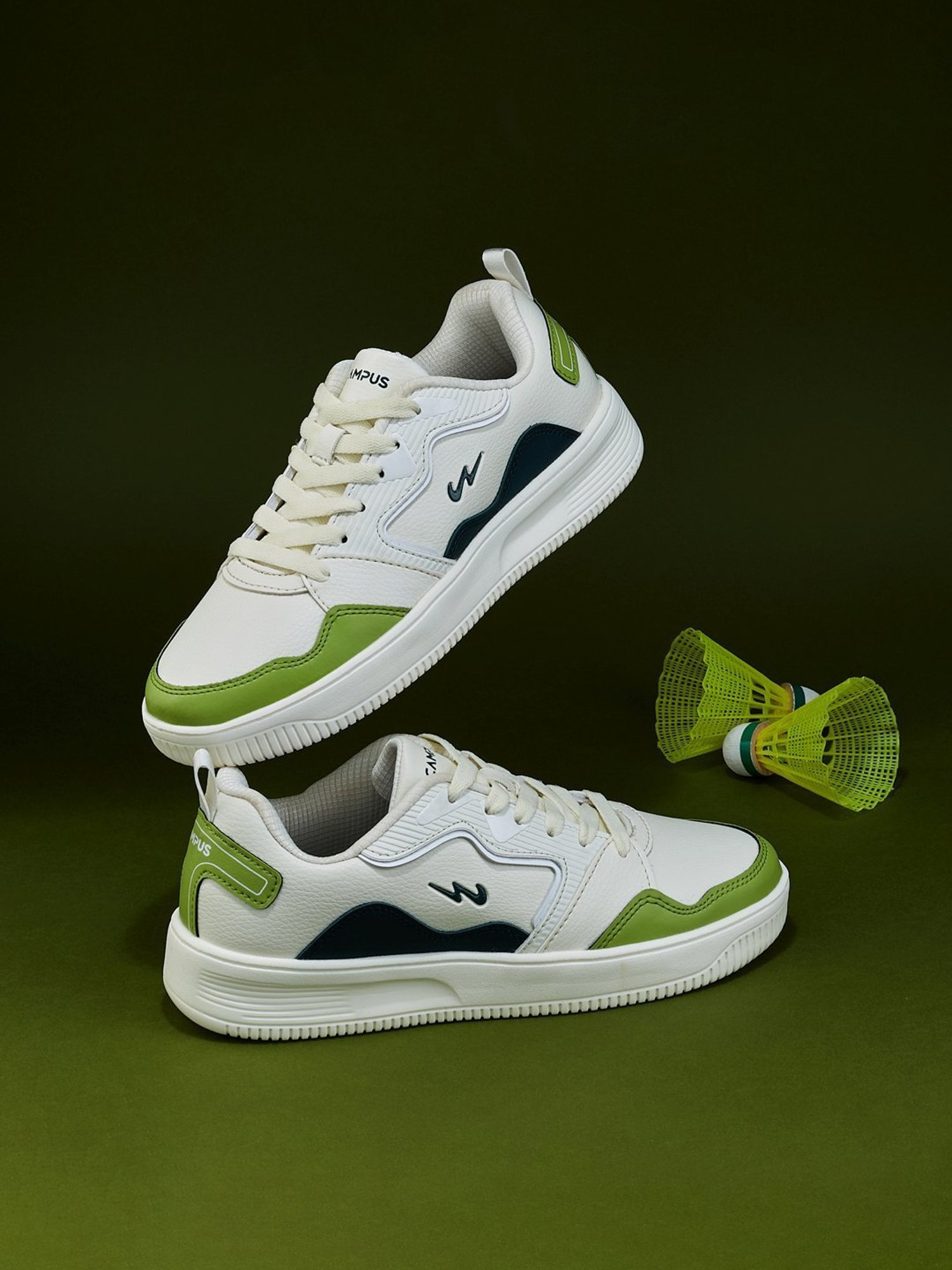 Campus Women's OGL-06 Green Casual Sneakers