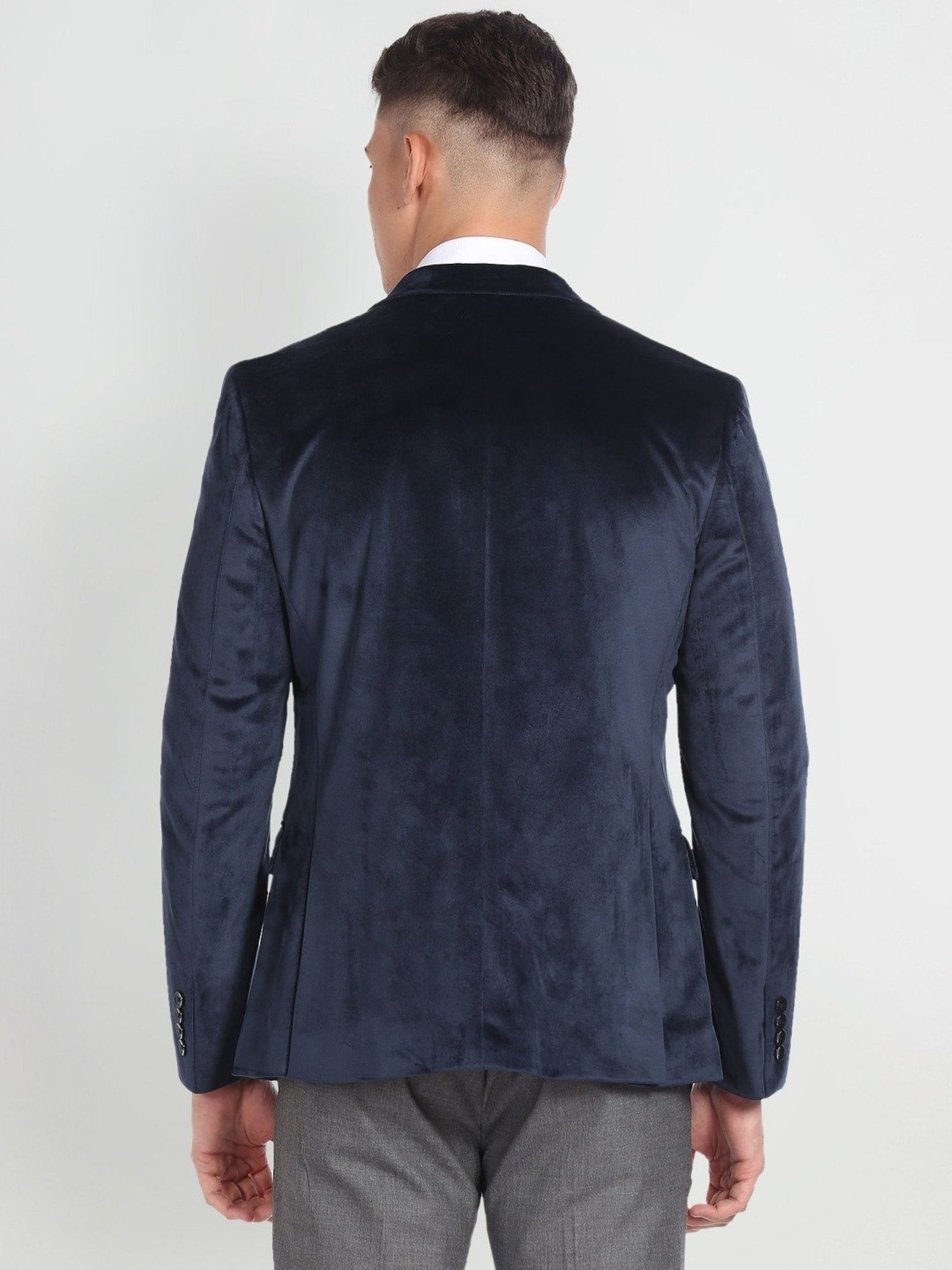 Arrow Blue Regular Fit Blazer