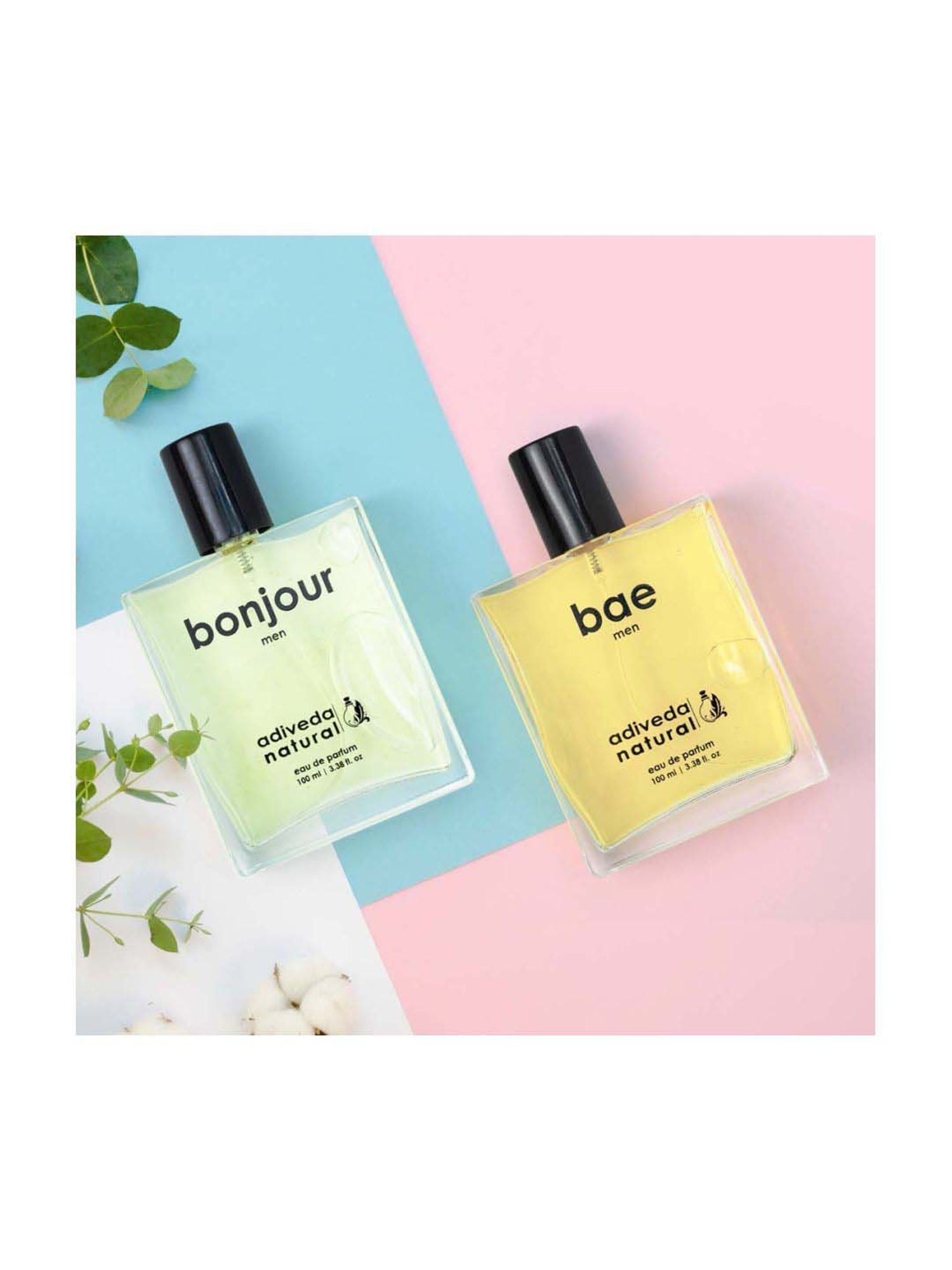 Adiveda Natural Bae and Bonjour Perfume Gift Set