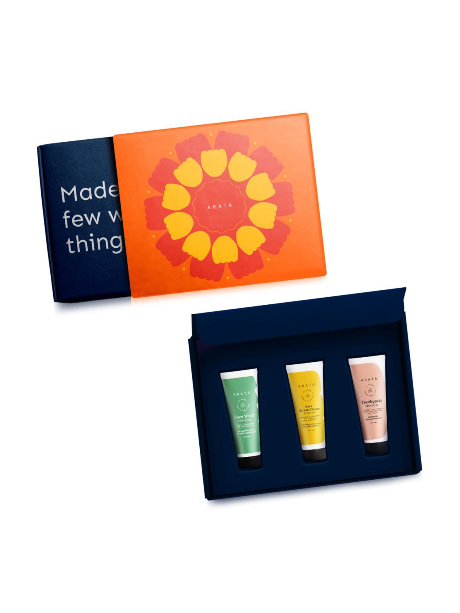 Arata Mini Face & Oral Care Gift Box - 150 ml