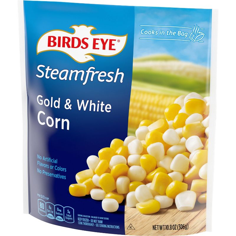 Birds Eye Steamfresh Premium Selects Frozen Gold & White Corn - 10.8oz