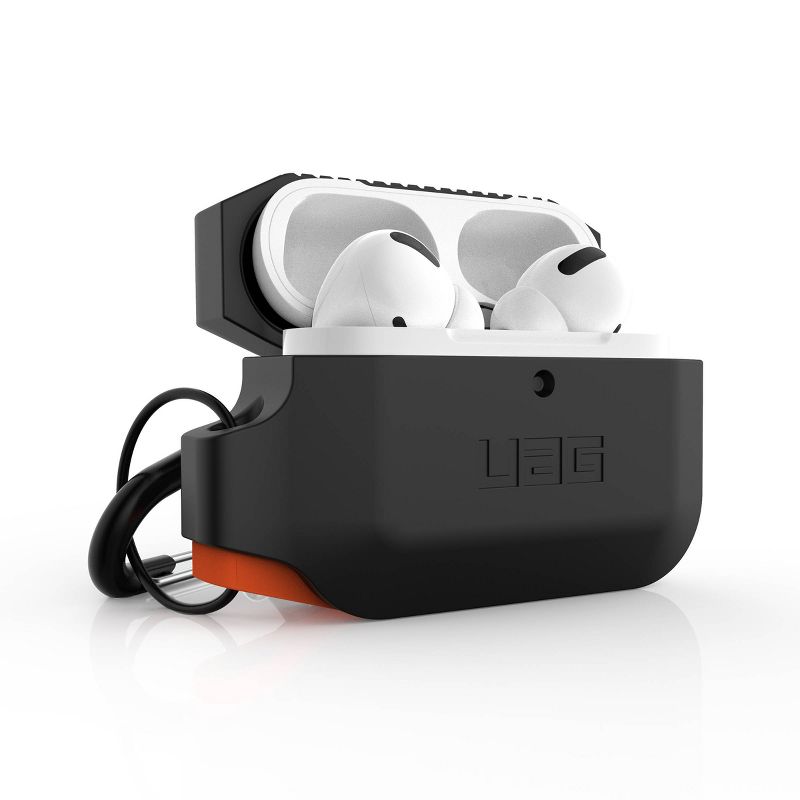 Urban Armor Gear (UAG) Apple Airpods Pro Silicone Case - Black/Orange