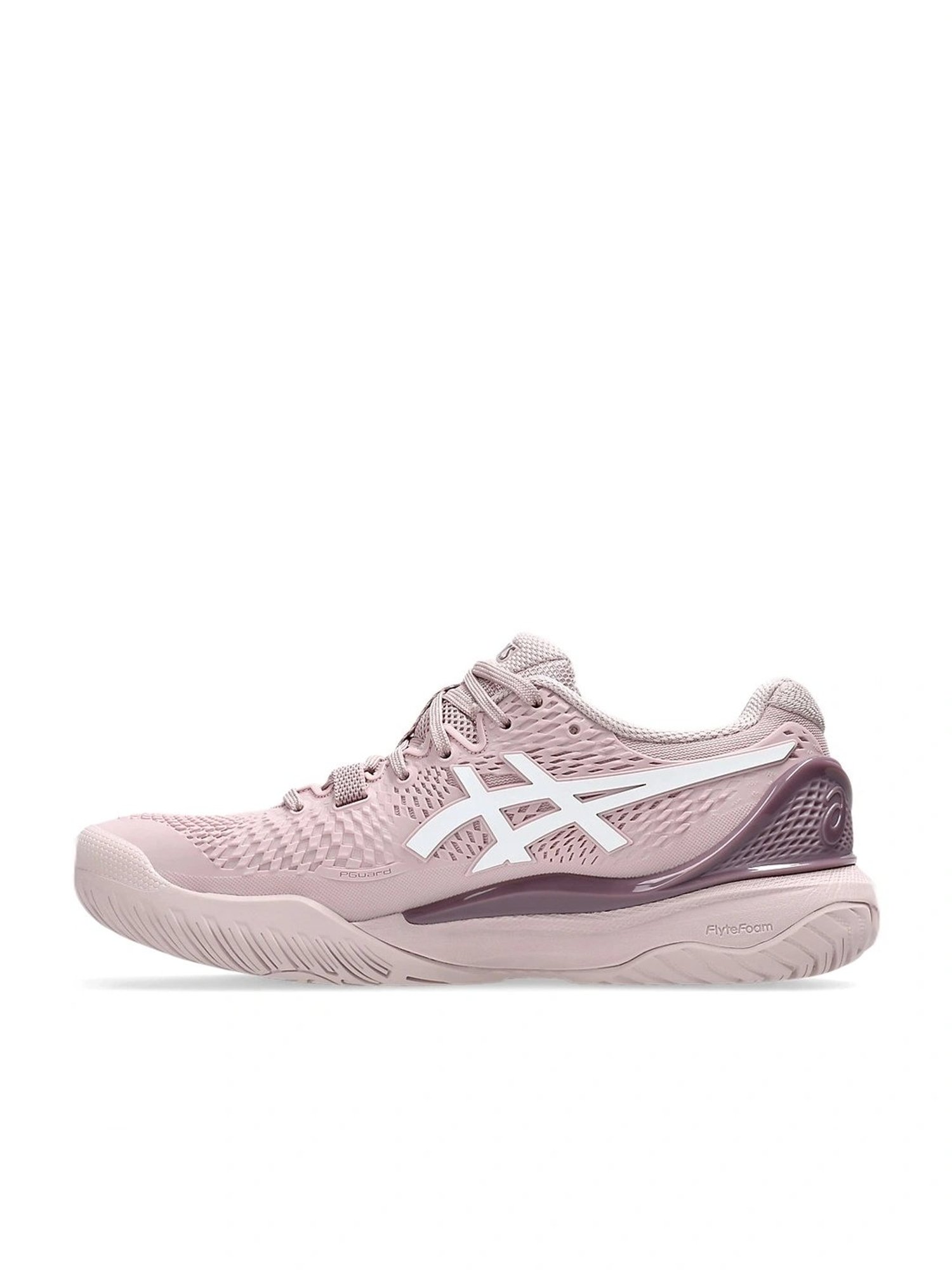 Asics Women's GEL-RESOLUTION 9 Dusty Pink Tennis Shoes