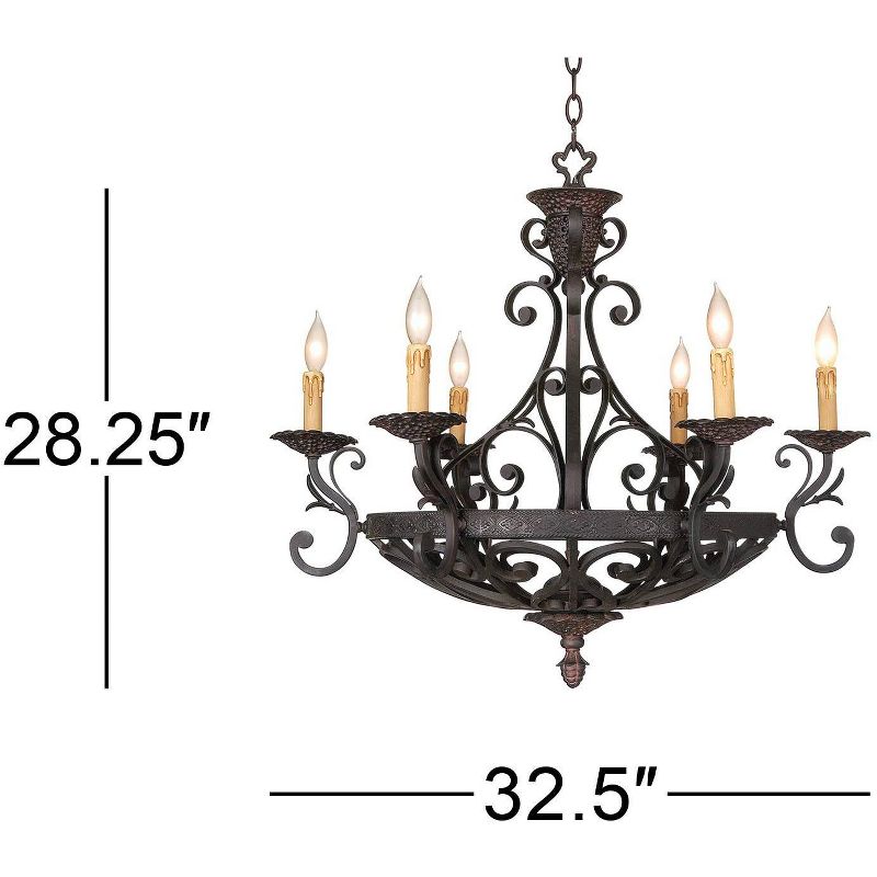 Kathy Ireland 32 1/2" Wide La Romantica Chandelier