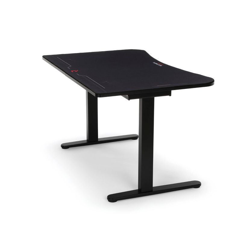 48" Gaming Table Desk with Gaming Mouse Pad Black - RESPAWN