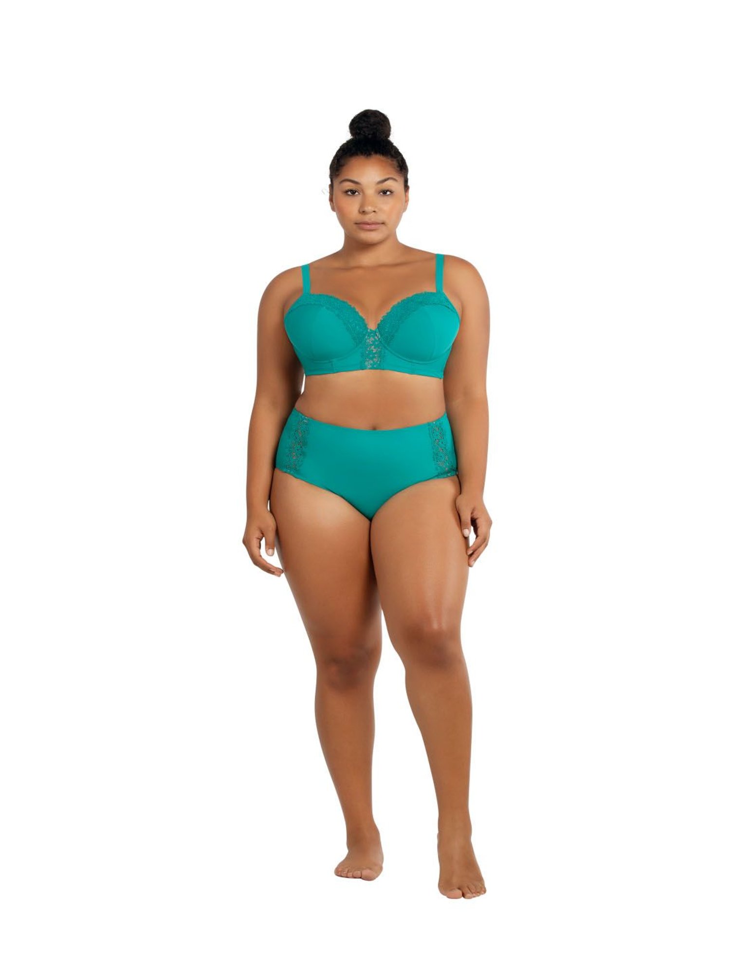 PARFAIT Dark Mint Demi Bikini Top