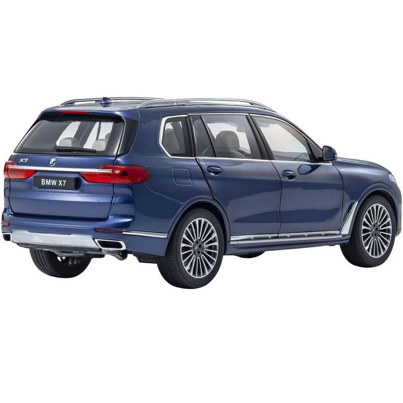 BMW X7 with Sunroof Phytonic Blue Metallic 1/18 Diecast Model Car by Kyosho