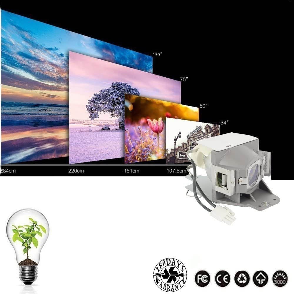 AWO Original Projector Lamp Bulb RLC-079 / MC.JFZ11.001 with Housing for VIEWSONIC PJD7820HD,PJD7822HDL for ACER H6510BD,P1500