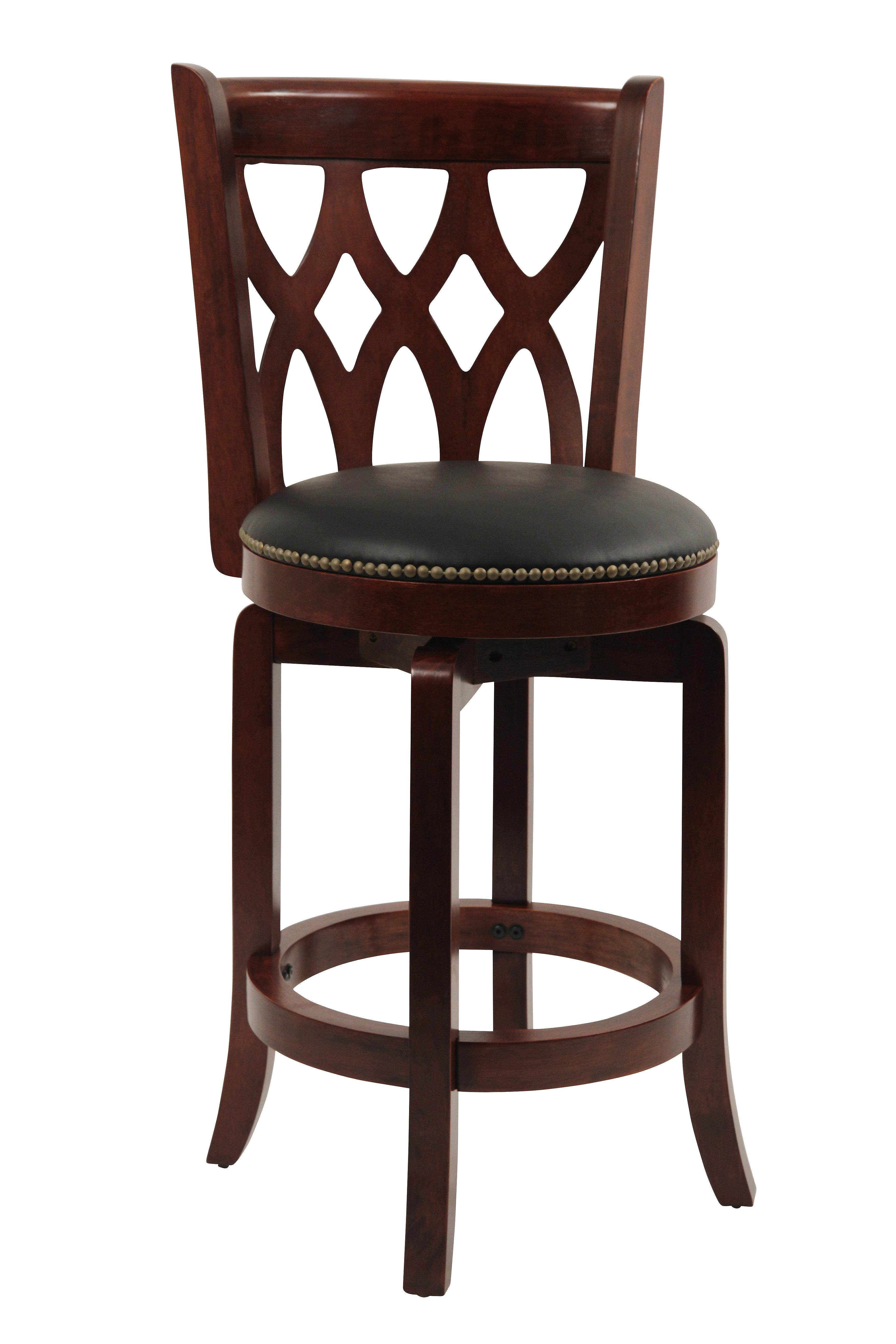 Boraam 40329 Cathedral Stool - 29in- Light Cherry