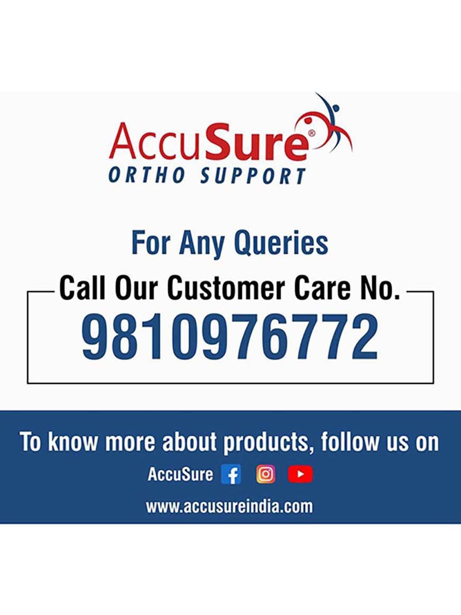 AccuSure Soft Cervical Collar Support Adjustable Neck Brace - L (Grey)